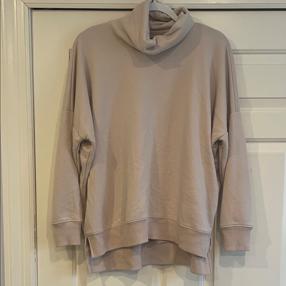 Aerie Turtleneck Pullover Sweater - Cream